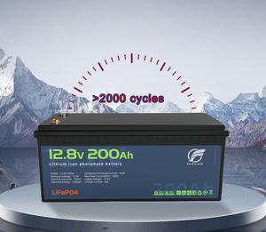 12V 12.8V 200Ah 2560Wh 3000サイクル LiFePO4 ディープサイクルバッテリーパック FT12200 -20～60℃ ソーラーエネルギー＆RVキャンプ用 - Product Image 2