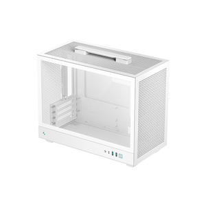 Vỏ case máy tính Deepcool CH160 PLUS phiên bản kính cường lực đen/trắng, hỗ trợ tản nhiệt <span class=keywords><strong>AIO</strong></span> 240mm, dành cho chơi game, chuẩn M-ATX - Product Image 3