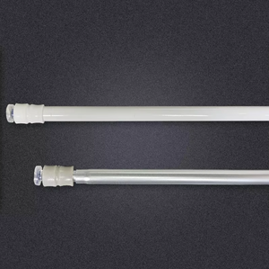 Tringles à rideaux télescopiques extensibles en métal <span class=keywords><strong>de</strong></span> 7 mm et 9 mm avec longueurs personnalisables pour <span class=keywords><strong>salle</strong></span> <span class=keywords><strong>de</strong></span> <span class=keywords><strong>bain</strong></span>, bar et douche - Product Image 2