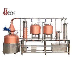 Equipo <span class=keywords><strong>de</strong></span> Destilación <span class=keywords><strong>de</strong></span> Alcohol Boben <span class=keywords><strong>de</strong></span> 1000L con Doble Alambique <span class=keywords><strong>de</strong></span> Cobre, Multicombustible, para Ron, Vodka, Ginebra, Whisky, Bebidas y <span class=keywords><strong>Vino</strong></span>, con Certificación CE - Product Image 4
