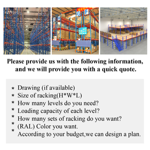 Công nghiệp Kệ xếp chồng Kệ & kệ kim loại kệ kho lưu trữ giá có thể điều chỉnh Pallet Kệ OEM/ODM - Product Image 2