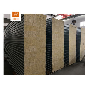 HANYANG-paneles sándwich de material de lana de <span class=keywords><strong>roca</strong></span>, ambos lados, completamente automática, hoja de suelo de aluminio - Product Image 2