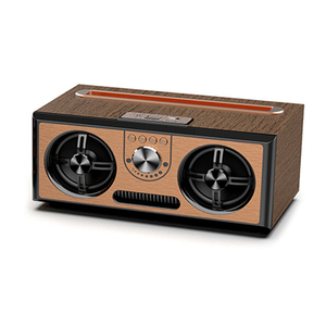 Retro loa bằng gỗ Retro Hỗ trợ AUX/<span class=keywords><strong>TF</strong></span> thẻ/<span class=keywords><strong>USB</strong></span>/<span class=keywords><strong>FM</strong></span> đa chức năng loa kép loa bằng gỗ - Product Image 2