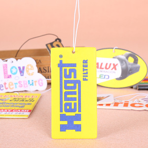 Diffuseur d'air pour voiture en papier, nouveau design, parfum citron, parfum pour voiture, livraison rapide - Product Image 2