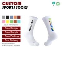 Nouveau design Chaussettes de basket-ball professionnelles pour adultes Elite Sports de plein air Chaussettes hautes respirantes absorbant la sueur