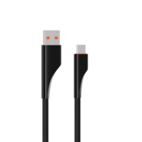 Kabel Data USB Tipe-C 1M TPE USB2.0 27W untuk Ponsel (IOS / Android)