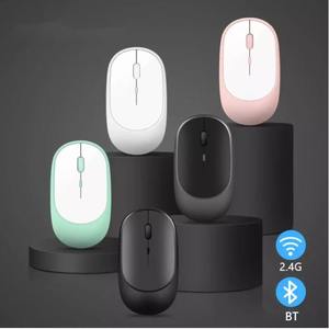 เมาส์ไร้สาย Abs Office Ce Rohs Flat 1600 Dpi แบบชาร์จได้ 2.4g เมาส์ไร้สายตามหลักสรีรศาสตร์ เมาส์บลูทูธ - Product Image 3
