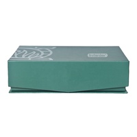 Boîte magnétique en carton mat biodégradable, faite à la main, emballage personnalisé de luxe pour les produits de beauté et de soins de la peau, avec insert