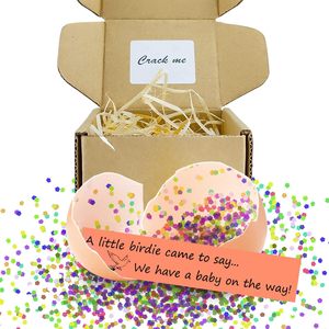 Œufs personnalisés pour annonce de grossesse, œufs surprise amusants, couleur personnalisée, impression sérigraphique pour les grands-parents futurs - Product Image 1