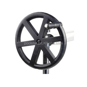 Ensemble de dérouleur de <span class=keywords><strong>couverture</strong></span> de <span class=keywords><strong>piscine</strong></span> solaire Aquajack P1822 en acier inoxydable avec batterie au lithium, dérouleur automatique <span class=keywords><strong>pour</strong></span> <span class=keywords><strong>couverture</strong></span> de <span class=keywords><strong>piscine</strong></span> enterrée - Product Image 5