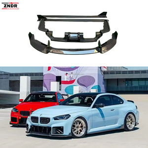 Kit carrosserie neuf en fibre de carbone sèche de haute qualité pour G87 M2 avec lèvre avant, diffuseur, spoiler et accessoires de pare-chocs AD, ajustement parfait à 100 % - Product Image 1