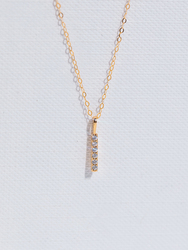 Pendentif diamant en or rose 18 carats