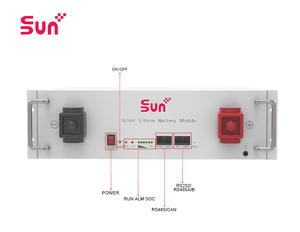 Sistema de batería apilable SUNPLUS 450Ah 600Ah con para BMS para Solar Powerwall - Product Image 3