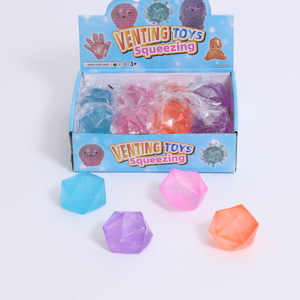 ของเล่นบีบได้รูปเพชรน่ารัก Taba Squishy ทำจาก TPR ใส บรรเทาความเครียด ของเล่นแบบรวมหลายแบบ ของชำร่วยงานปาร์ตี้ขนาดเล็ก ของขวัญวันเกิดสำหรับเด็กผู้หญิง - Product Image 2