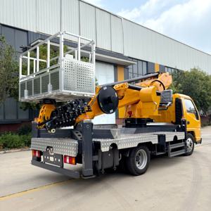 Neue Diesel Automatic Factory Preis 7-stufige Teleskop arm Manlift Bucket Truck Arbeitsbühne - Product Image 5