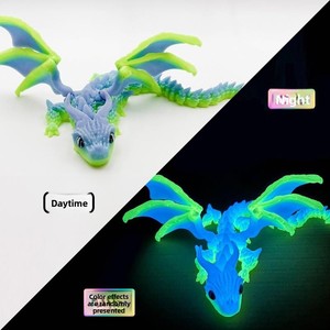 Juguetes Impresos en 3D de Frozen, Plástico, Escala 1/12, Unisex, Servicio OEM, Venta al por Mayor, Alas Chinas con Cuernos, Marca 123 para Niños - Product Image 6
