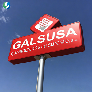 Letreros Grandes de Estilo Europeo y Americano, Letreros de Alta Calidad Resistentes al Agua para Exteriores, Letrero Tipo Pilar para Publicidad - Product Image 2