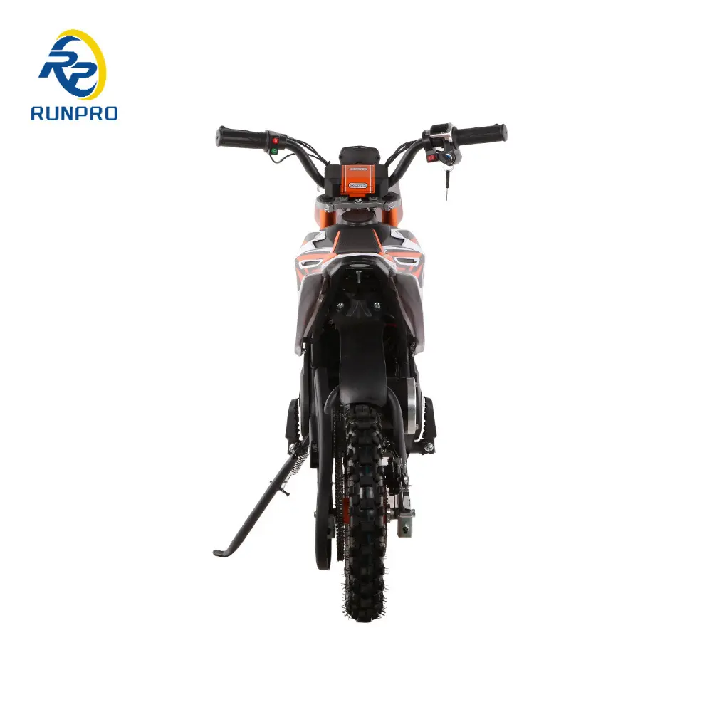 RUNPRO 2024 1000W 36V elettrico crossbike Mini Trail Pocket Dirt Bike per bambini stile elettrico disco da Dirt Bike (F/R)