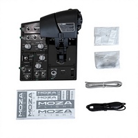 Controlador de aceleración MOZA MTP para PC para pilotos profesionales y entusiastas de simuladores de vuelo, 27 interruptores programables, ángulo máximo de rotación de 180°, inalámbrico