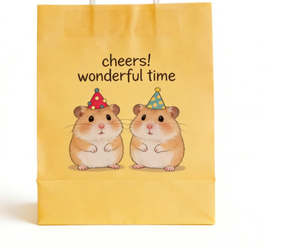 Bolsa de Papel Kraft de Lujo Personalizada, Diseño Plano para Supermercados, Exhibiciones y Promociones, Impresión Offset en Superficie - Product Image 4