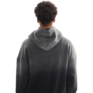 Sudaderas con Capucha de Manga Regular para <span class=keywords><strong>Hombre</strong></span>, Fabricantes, Estilo Casual, Personalizadas, Originales, Felpa Francesa, 400 Gsm, Ropa Urbana, 100% Algodón - Product Image 2