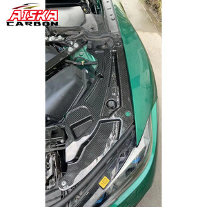 Cubierta de Repuesto para Faro Delantero del Compartimento del Motor AISKA, Soporte de Fibra de Carbono Real, Placa de Revestimiento para Capó para BMW M4 G82 G83 M3 G80 G81 - Product Image 6