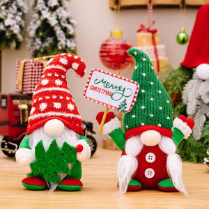 Venta caliente terciopelo Navidad, adornos Navidad Tomte <span class=keywords><strong>enano</strong></span> muñecas felpa elfo gnomos para decoración de fiesta de Navidad/ - Product Image 5