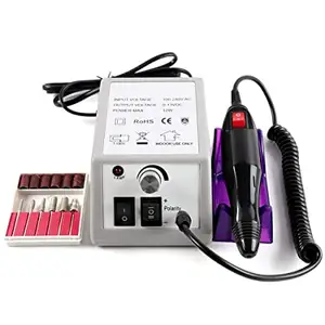 Electric nail drill machine manicure machine with drill bits