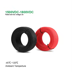 Cable Eléctrico bibo Xtester-pv-4mm-DC para Sistema Solar, Cable de 1.5mm, EN50618 IEC 62930, 4mm2, 6mm2, 10mm2, 1000VAC, 1500VDC - Product Image 1