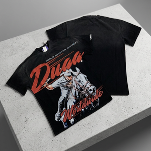 Camiseta de Hombre de Manga Corta de Alta Calidad, Estilo Vintage, Lavada al Ácido, con Patrón de Personajes, Tejido de Algodón Grueso, Marca DUAA, Personalizada con Diamantes - Product Image 4
