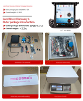 RoadNavi Android autoradio pour land Rover Discovery 4 2009-2016 lecteur multimédia de voiture sans fil Carplay 4G 360