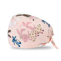 Chapeaux de travail médicaux en gros, chapeaux chirurgicaux, chapeaux d'infirmière, chapeaux médicaux pour médecins et infirmières, taille ajustable, à nouer, design personnalisé