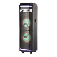 Precio de Fábrica, Altavoz Portátil Impermeable con Luces LED de Fuego, 1000W, TWS, USB, FM, TF, Karaoke, Bluetooth