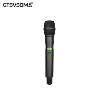 Microphone dynamique sans fil portable AT4 - Léger, en métal, connecteur XLR, directivité cardioïde, réduction du bruit, 130 dB SPL pour