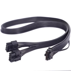 Cable PCIe 5.0 12VHPWR de 8 pines a 16 pines dual para Thermaltake TT smart SE530 SE730, GPU RTX3090Ti RTX4090 TRX <span class=keywords><strong>4080Ti</strong></span> 4070TI - Product Image 1