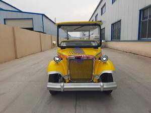 Precios Atractivos para un Nuevo Auto Eléctrico Clásico Vintage para Turismo con Motor AC, Velocidad Máxima de 50 Km/h, 4-17 Asientos - Product Image 3