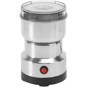 Molinillo de Café Manual y Eléctrico de Acero Inoxidable, Molinillo de Granos con Capacidad de 300g, Uso Comercial y en Exteriores, Control Táctil Electrónico - Product Image 1