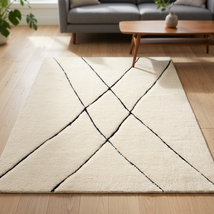 Traditional Moroccan <b>Rugs</b> Hand Knotted Wool/Silk Carpets Elegant Area Sets Customizable Multiple <b>Spaces</b> Outdoor Use Maharashtra - Product Image 3