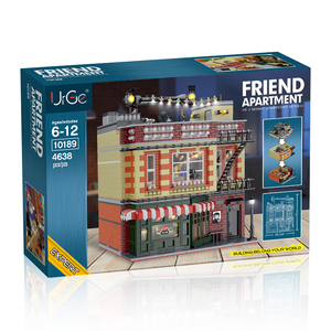 Xmork <span class=keywords><strong>Friends</strong></span> The Big Bang Theory - Modellino Educativo in Plastica dell'Edificio degli Appartamenti della Serie TV - Product Image 2