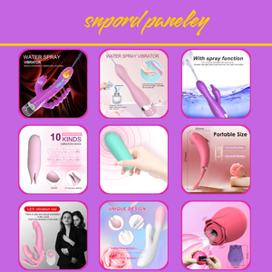 Вибратор-массажер Little Dolphin с функцией вибрации и прыжков, магнитная зарядка, тихий (50 дБ), товары для взрослых, модель - Product Image 4