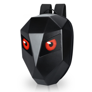 Cool LED Masque Yeux Moto Équitation Noir Grande Taille Sac À Dos En Plein Air Long Voyage Nuit Glowing led sac à dos - Product Image 2