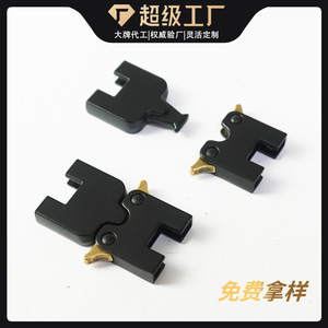 H-Shaped Zinc Alloy Buckle 19mm Inner Diameter Side Release For Belts <b>Webbing</b> Hardware Durable Black - Product Image 4