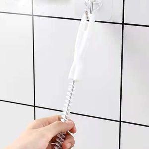 Déboucheur flexible, éliminateur de cheveux pour égouts, brosse de nettoyage pour évier et outil de débouchage de tuyaux - Product Image 1