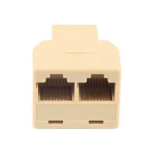 <span class=keywords><strong>RJ45</strong></span> Adaptateur Répartiteur 1 à 2 <span class=keywords><strong>Prise</strong></span> 3 Ports Connecteur de Câble Réseau Ethernet pour PC <span class=keywords><strong>Portable</strong></span> <span class=keywords><strong>Ordinateur</strong></span> <span class=keywords><strong>Portable</strong></span> Accessoires - Product Image 2