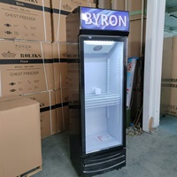 Réfrigérateur commercial à température unique réglable avec compresseur à haute efficacité énergétique pour boissons