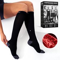 Chaussettes de compression OEM, respirantes, graduées, pour le sport, jusqu'au genou, professionnelles, 20-30 mmHg, pour la récupération