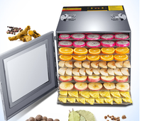 Déshydrateur alimentaire domestique / Mini déshydrateur chauffant pour aliments / Déshydrateur de fruits à 10 plateaux