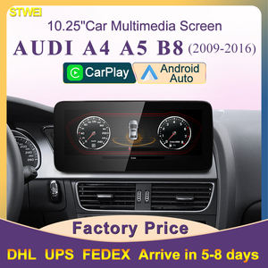 STWEI Nouveau modèle MTK8581 10,25 pouces CarPlay sans fil Auto Andorid14 Autoradio multimédia pour AUDI 08-16 A4 B8 S4 Unité principale Radio - Product Image 2