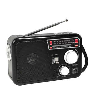 Radio Grabadora Multibanda con Bluetooth, Reproductor de Tarjetas y Linterna, Venta al Por Mayor Directa de Fábrica - Product Image 2