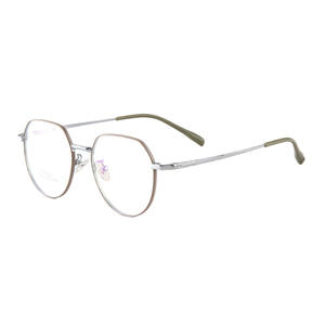 Monture de lunettes polygonale à monture complète 6819, taille moyenne, verres en résine, lunettes optiques unisexes, origine Danyang - Product Image 1